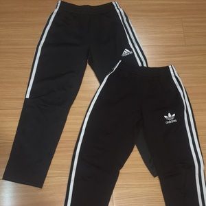 Grey and Black Adidas boy’s sweats